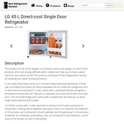 LG 45 L Direct-cool Single Door Refrigerator