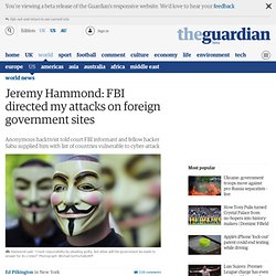 Jeremy Hammond: FBI directed my attacks on foreign government sites