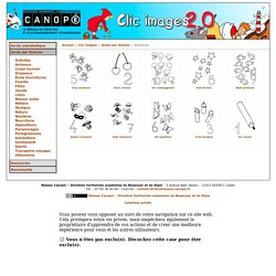 Clipart en noir et blanc - recherche par catégories en français
