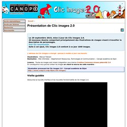Clic images - Réseau Canopé – Direction territoriale académies de Besançon et de Dijon