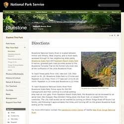 Bluestone National Scenic River - Directions