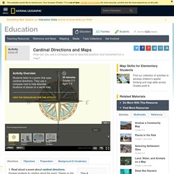 Cardinal Directions and Maps - National Geographic Education