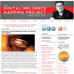 Digital Influence Mapping Project: 6 Directions on Social Media