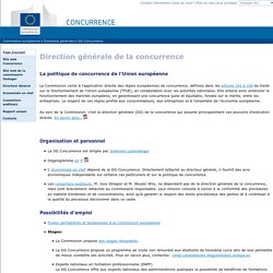 European Commission - Directorate General for Competition