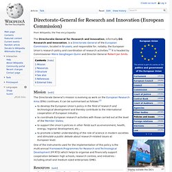 DG Recherche & Innovation