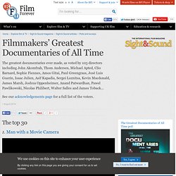 Directors’ Best Documentaries of All Time