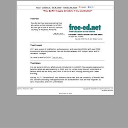 Academics at Free-Ed.Net