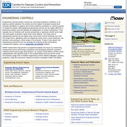 NIOSH Directory of Engineering Controls