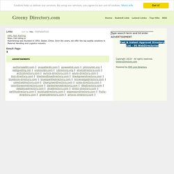 Greeny Directory.com - Search Listings > Search Results
