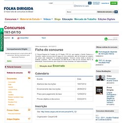 O maior site de concursos do Brasil.