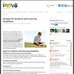 68 Apps for Students with Learning Disabilities