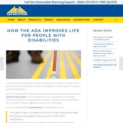 ADA Solutions LLC - Manufacturers of Tactile Warning Surfaces