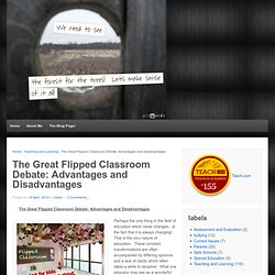 The Great Flipped Classroom Debate: Advantages and Disadvantages
