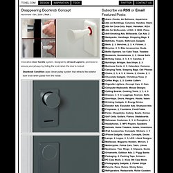 Disappearing Doorknob Concept
