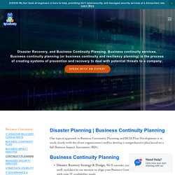 Business Continuity Planning, CSO Security Consulting Services