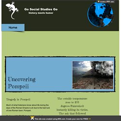 Pompeii: Go Social Studies Go!