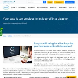 Cloud-Based Disaster Recovery Services