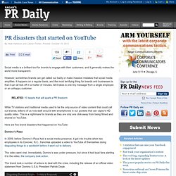 5 PR disasters that started on YouTube