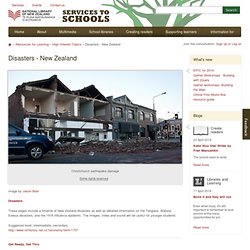 Disasters - New Zealand