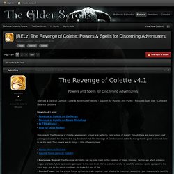 [REL] The Revenge of Colette: Powers & Magic Spells Overhaul