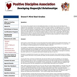 Positive Discipline Association - Grades