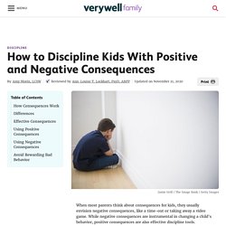 Positive and Negative Consequences