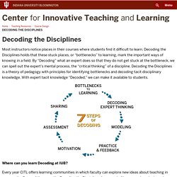 Bottlenecks to Learning