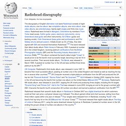 Radiohead discography
