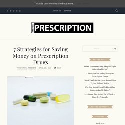 How to Get Discount on Prescription Drugs Buy Online