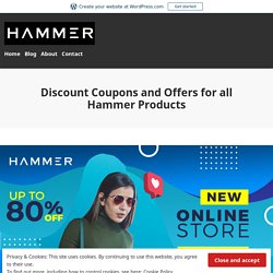 Discount Coupons and Offers for all Hammer Products – Hammer Truly Wireless Earbuds