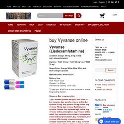 Buy Vyvanse Online at Discount