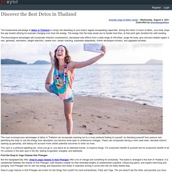 Discover the Best Detox in Thailand