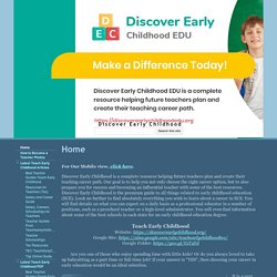 Discover Early Childhood