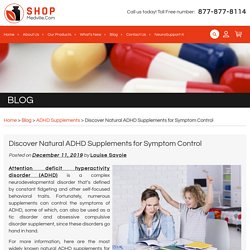 Discover Natural ADHD Supplements for Symptom Control