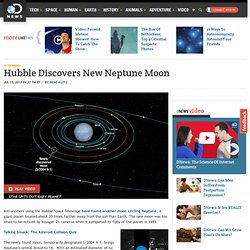 Hubble Discovers New Neptune Moon