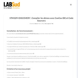 STM32F4 DISCOVERY : Compile the demos with CooCox IDE and Code Sourcery