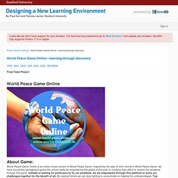 Designing a New Learning Environment