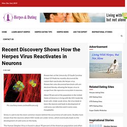 Recent Discovery Shows How the Herpes Virus Reactivates in Neurons