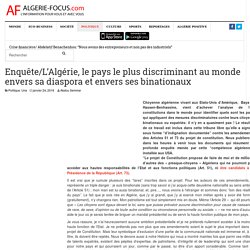 Enquête/L'Algérie, le pays le plus discriminant au monde envers sa diaspora et envers ses binationaux