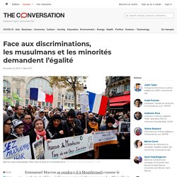 Face aux discriminations, les musulmans et les minorités demandent l’égalité