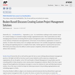 Reuben Russell Discusses Creating Custom Project Management Solutions