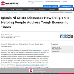 Iglesia Ni Cristo Discusses How Religion Is Helping People Address Tough Economic Times