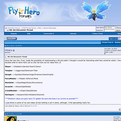 4th Job Discussion Thread - FlyForHero Forums - A Flyff Private Server