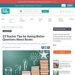 Book Discussions in the Classroom - 23 Teacher Tips