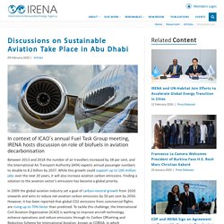 Discussions on Sustainable Aviation Take Place in Abu Dhabi