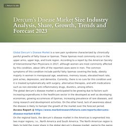 Dercum’s Disease Market Size Industry Analysis, Share, ...