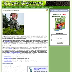 Go Organic - Organic Gardening and Garden Tips