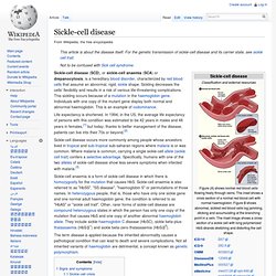 Sickle-cell disease