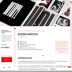 Diseño Gráfico » IED Barcelona - Design School