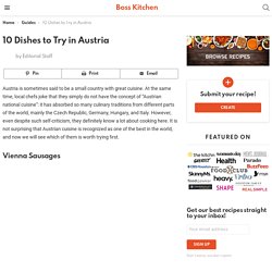 10 Dishes to Try in Austria - Boss Kitchen